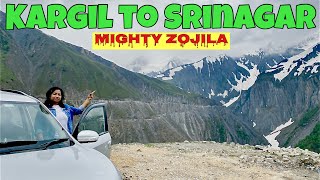 RoadTrip 2021: Ladakh Series | EP08: Kargil to Srinagar | Zojila Dangerous Roads | Roving Couple