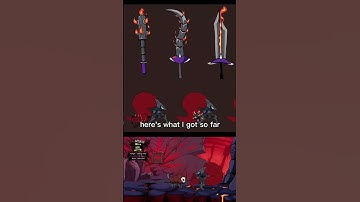 Forgebeast Weapon Designs (Kickstarter is Live Now!) #indiegame #conceptart