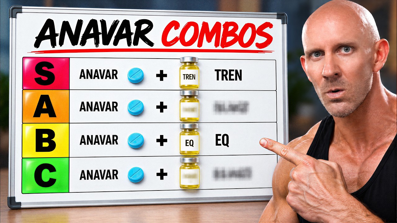 Every Compound I’ve Stacked With Anavar to Get Shredded