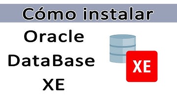 instalar Oracle DataBase XE 18 en Windows