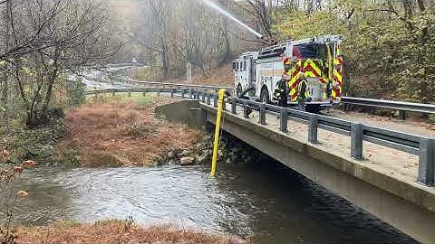 New bridge-Mount DFH Installation - Flow Test - Woodbine, MD - October 2025