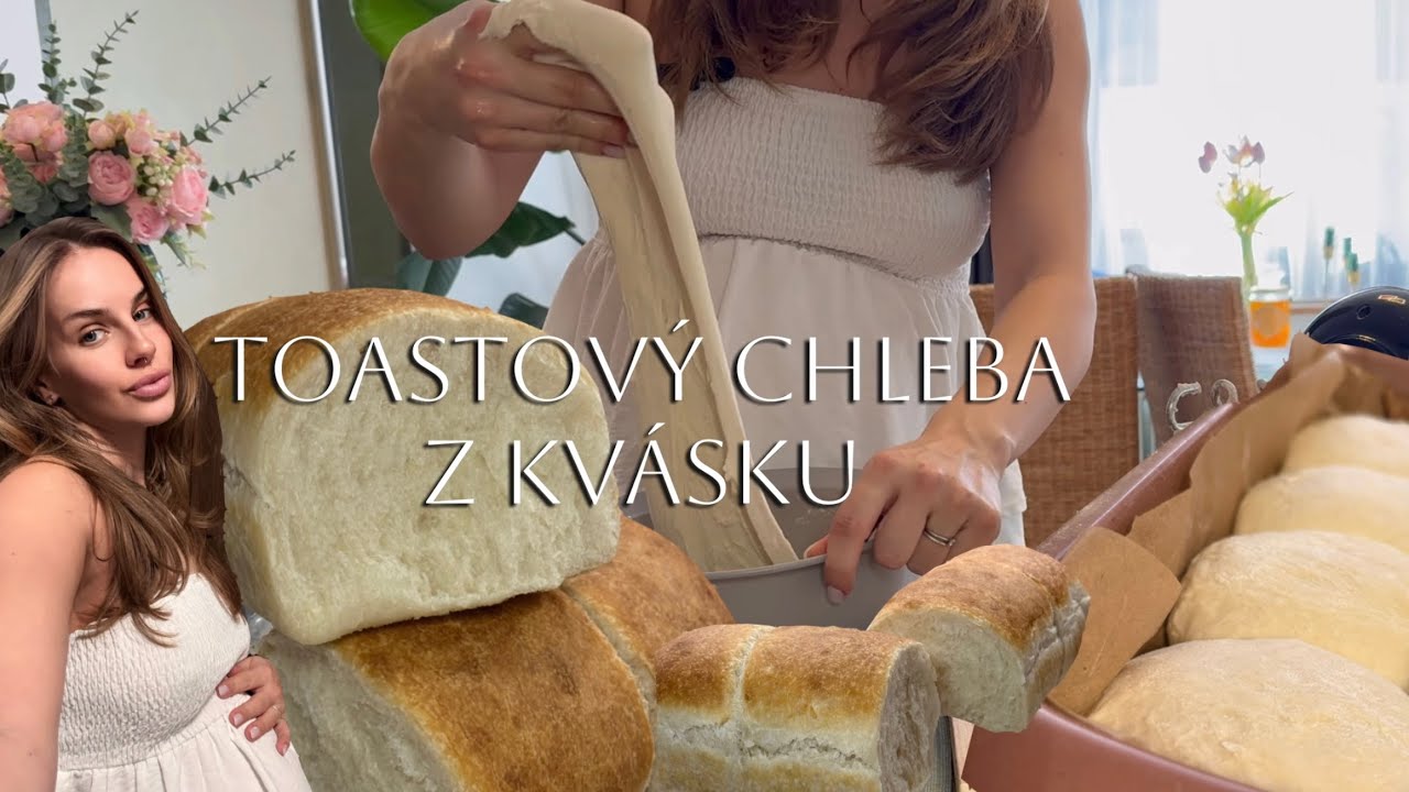 Ten nejměkčí toastový chléb z kvásku | domácí pohoda 🤍