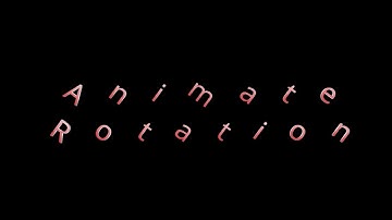 Animate Rotation of Text - Davinci Resolve 16 Tutorial