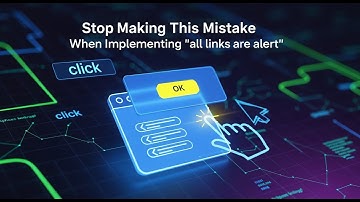 JavaScript for Beginners Make all links are alert in 5 Minutes