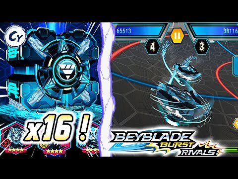 OPENING 16 SHADOW BOXES IN BEYBLADE BURST RIVALS! 