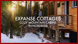 Cozy Mountain Cabins in Nordegg, Alberta | Expanse Cottages