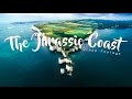 The jurassic coast  drone footage