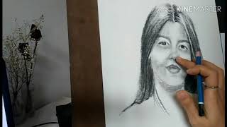 تعلم رسم البورتري | تعلم رسم الشعر | تعلم رسم الوجه للمبتدئين  Learn to draw portrait