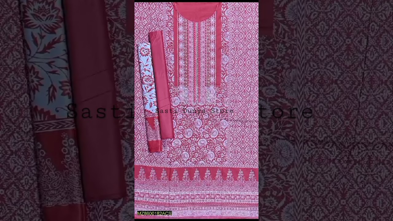 Women's Winter Unstitched Collection 