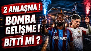 2 anlaşma ! Bomba gelişme ! Bitti mi ! Yıldız şov geliyor #trabzonspor 