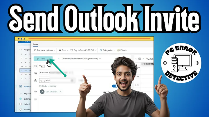 How To Send A Calendar Invite On Outlook | Step-By-Step Guide (2025)