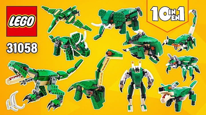 Discover 10in1 AMAZING Alternate Builds Inside Lego Creator 31058