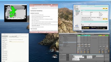 working kinect, nimate and ableton using new live patch