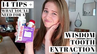 THE ULTIMATE WISDOM TEETH SURVIVAL GUIDE | 14 Tips for Wisdom Tooth Extraction | Before & After screenshot 4