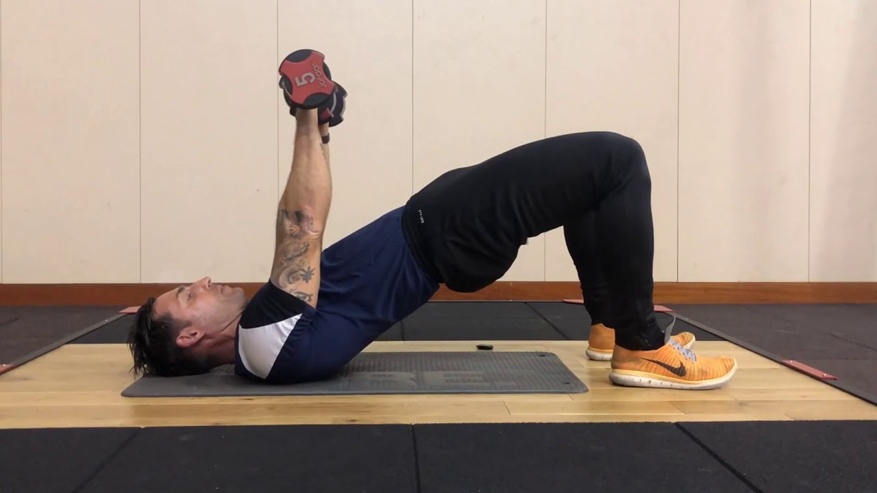 Bridge + Chest Press YouTube