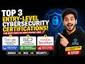 Top 3 Entry-Level Cybersecurity Certifications | CyberCraft Lab