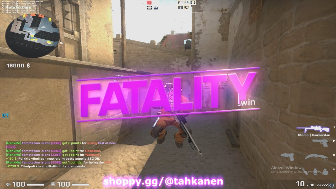 hvh highlights ft. fatality.win #4 [config in desc] - YouTube