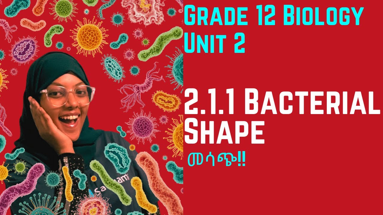 Grade 12 Biology Unit 2: 2 .1.1 Bacterial Shapes | Saquama - YouTube