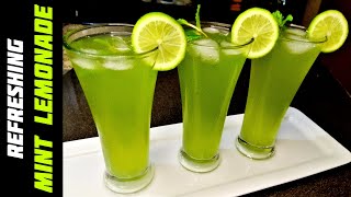 Iftaar Special : Refreshing Mint Lemonade | Mint Mojito #mintlemonaderecipe