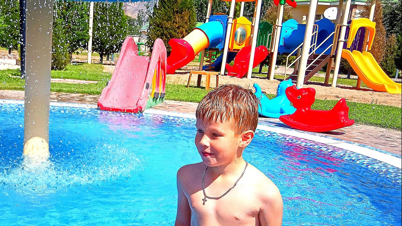 Учимся плавать / бассейн - YouTube