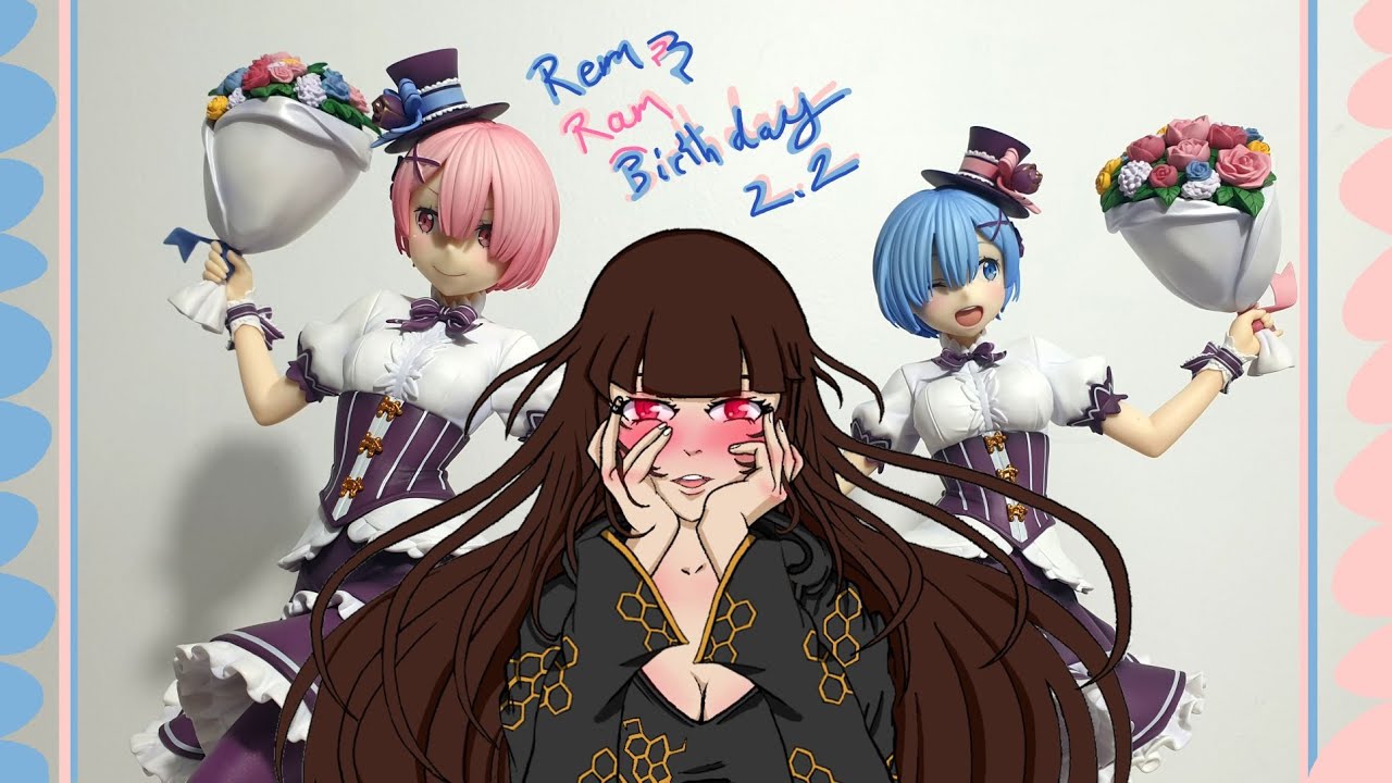 Re: Zero KDcolle Rem and Ram Birthday ver Kadokawa [UNBOXING and