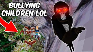 Cyberbullying Small Children Out Of Competitive Lobbies Part 2 - Gorilla Tag Vr