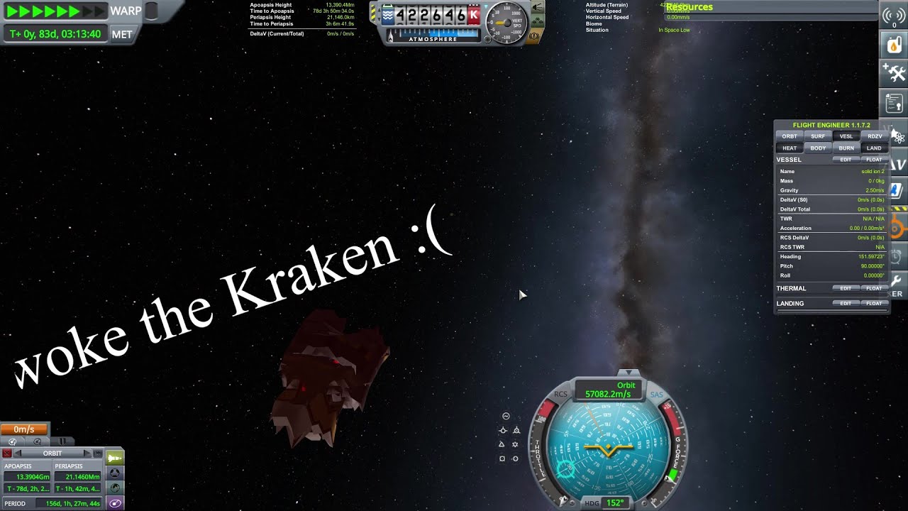 Crashing into the Sun (KSP Music Viedo)