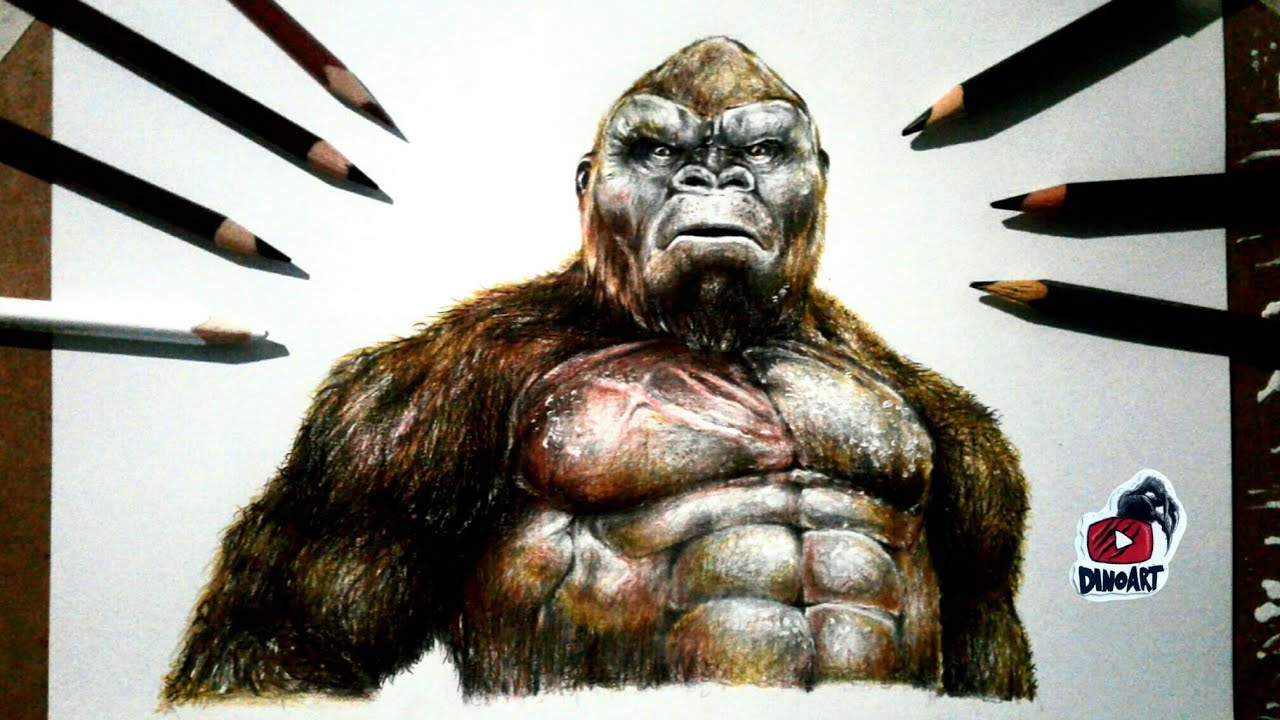 Dibujando a Kong de Skull Island || Monsterverse || Drawing Kong of Skull  Island - thptnganamst.edu.vn