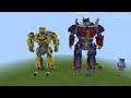 Minecraft Bumblebee And OptimusPrime v2