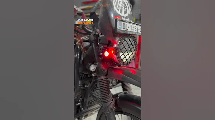Liu Hjg Devil Mini Drive. Contact 9871756323 for buy #ledfoglight #foglights #yezdi #bikelife