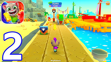 Talking Tom Time Rush - Gameplay Walkthrough Part 2 (Android, iOS)