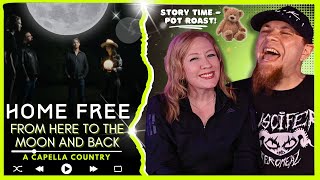 HOME FREE "From Here to the Moon and Back" ft. Maggie Baugh // Audio Engineer & Wifey React