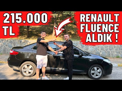 215.000 TL RENAULT FLUENCE ALDIK !