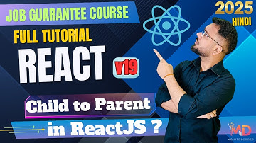 React 19 Tutorial in Hindi #34 - Function as Props