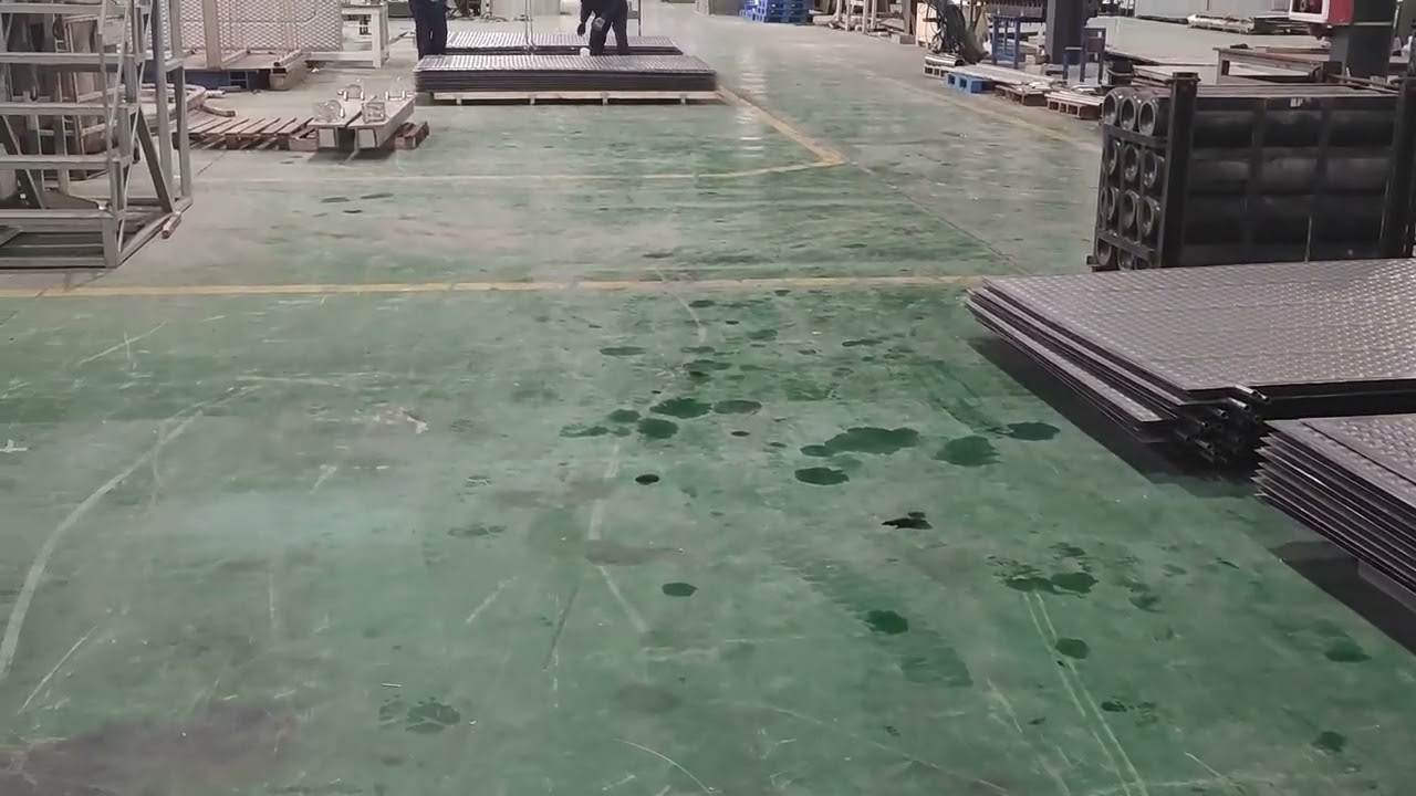 The pillow plates are shown in this video. 