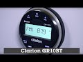 Clarion gr10bt display and controls demo  crutchfield
