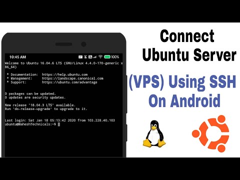 How To Connect Ubuntu Server (VPS) Using SSH On Android (OVH Cloud) Hindi