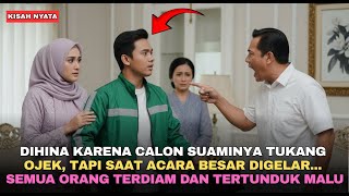 Dihina Karena Calon Suaminya Tukang Ojek, Tapi Saat Acara Besar Digelar… Semua Orang Terdiam!