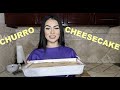 I MADE A CHURRO CHEESECAKE | MARLENEDIZZLE