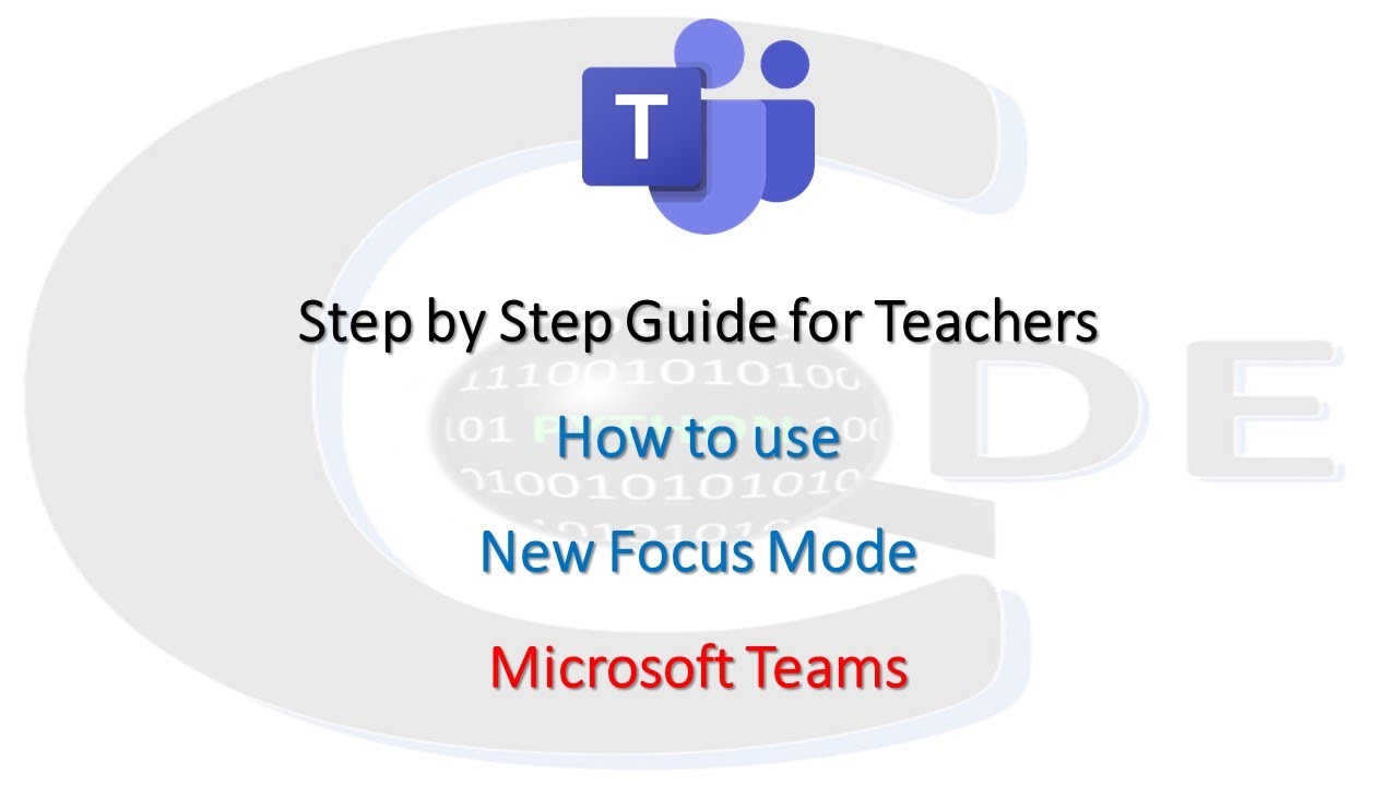 New Focus Mode In Teams YouTube New Focus Mode In Teams YouTube