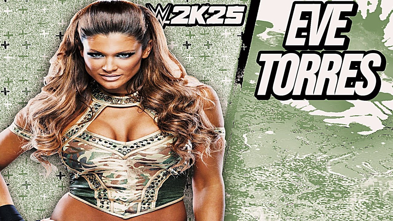 イヴトーレスwwe WWE 2K25 - Eve Torres Signatures and Finishers - YouTube