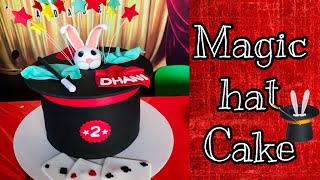 How to make magic hat cake | How to Decorate Magic Cake | Magic theme Birthday Cake screenshot 5