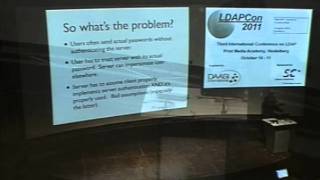 LDAPCon 2011 - "SCRAM in LDAP: Better Password-based Authentication"