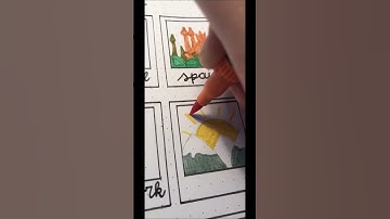 journal ideas🖋️- part 1 (travel tracker) / UniMila🤍