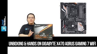 Unboxing & Hands On Gigabyte X470 AORUS Gaming 7 WiFi