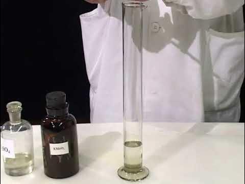 Перманганат меди 2. Оксид марганца 4 цвет раствора. Аскорбиновая кислота с реактивом фелинга. Титрование перманганатом. Перманганат меди 2.