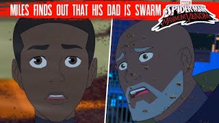 Miles finds out that his dad is Swarm - Marvel's Spider-man Maximum venom Generations