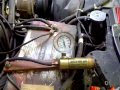 Chevy 350 engine vacuum testing.