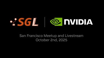 SGLang x NVIDIA Dynamo: Live Meetup - Inference at Scale