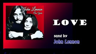 Love / John Lennon (with Lyrics & 가사 해석, 1970)